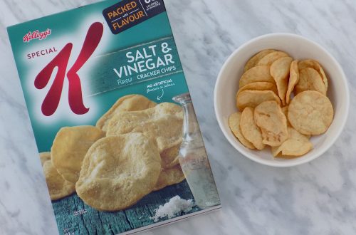 Special K Cracker Chips Salt & Vinegar Review - Low Calorie Chips Canada
