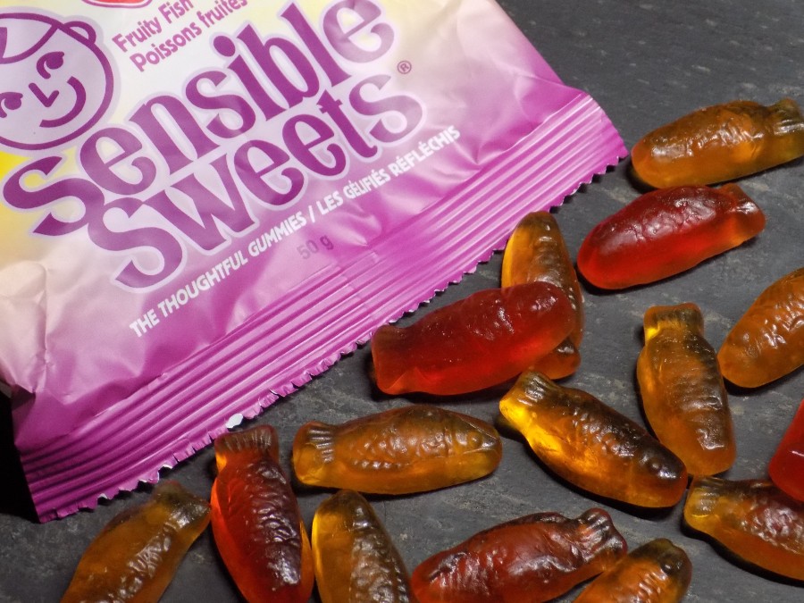 Picture of Huer Sensible Sweets Fruity Fish low calorie candy