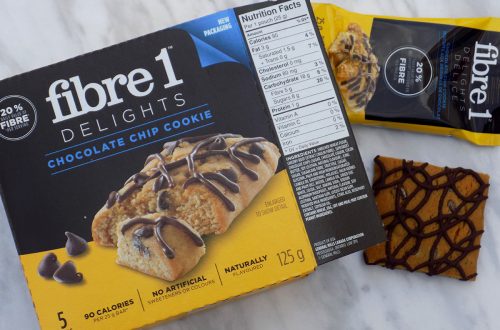 Fibre 1 Delights Chocolate Chip Cookies - Low Calorie Snacks Canada